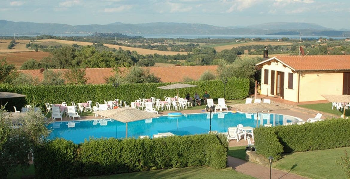 Poggio Bella Vista Villa Castiglione del Lago Bagian luar foto